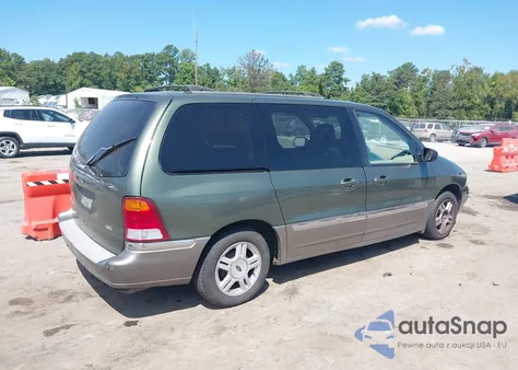 2002 Ford Windstar Sel из США, поврежденный, VIN 2FMDA53422BA48090